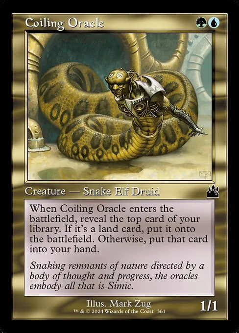 Coiling Oracle 361/291