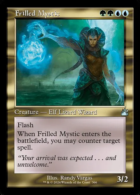 Frilled Mystic 366/291