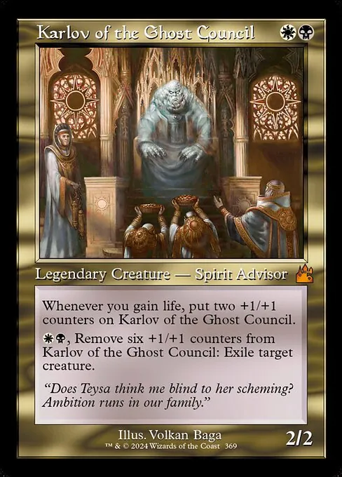 Karlov of the Ghost Council 369/291