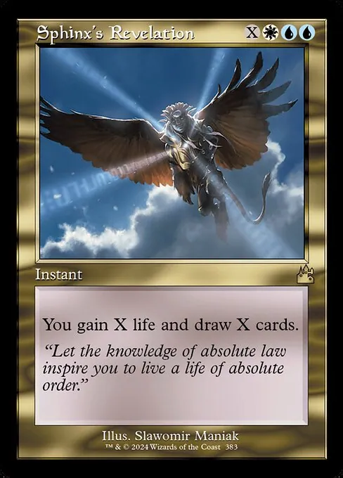 Sphinx's Revelation 383/291