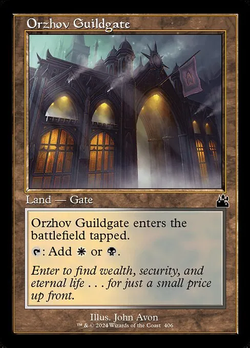 Orzhov Guildgate 406/291