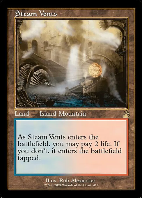 Steam Vents 412/291