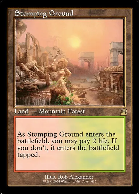 Stomping Ground 413/291