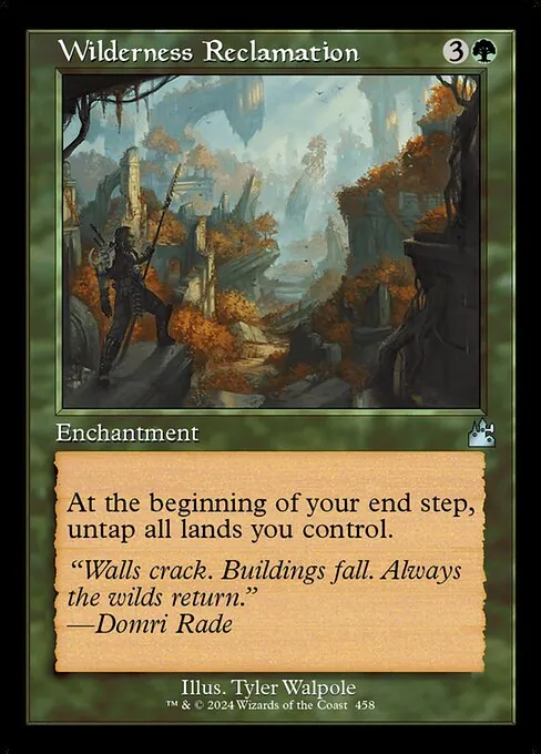 Wilderness Reclamation 458/291