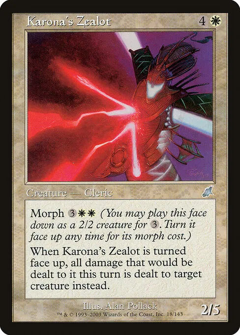 Karona's Zealot 018/143
