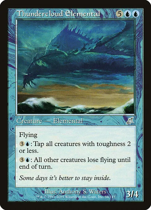 Thundercloud Elemental 054/143