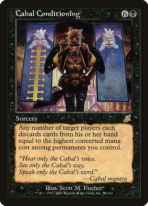 Cabal Conditioning 056/143