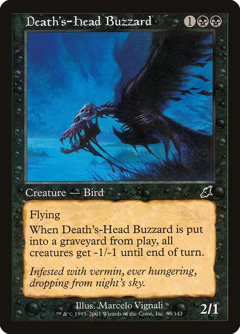 Death's-Head Buzzard 063/143