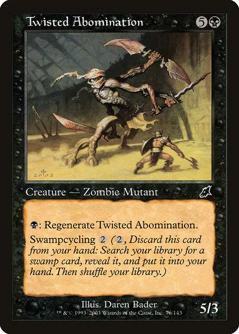 Twisted Abomination 076/143