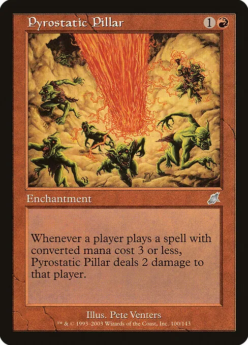 Pyrostatic Pillar 100/143