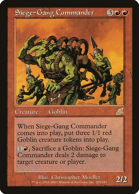 Siege-Gang Commander 103/143