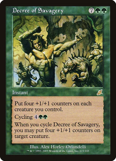 Decree of Savagery 115/143