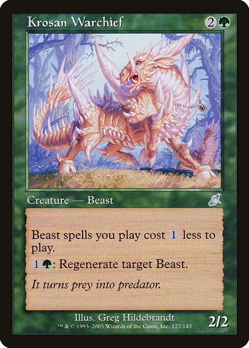 Krosan Warchief 123/143