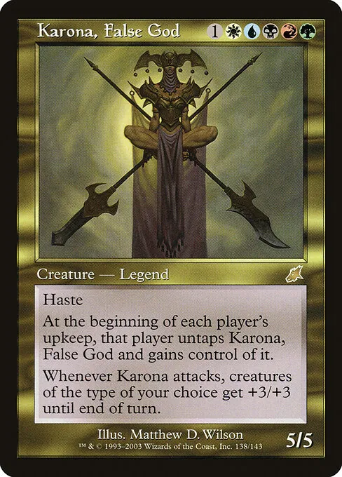 Karona, False God 138/143