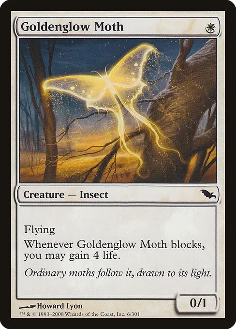 Goldenglow Moth 006/301