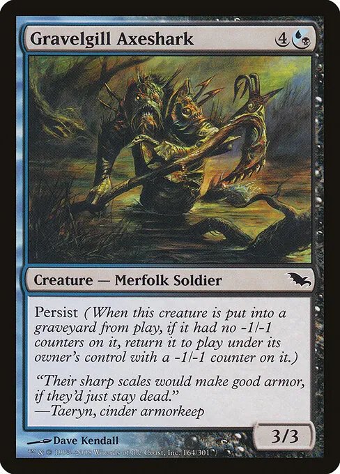 Gravelgill Axeshark 164/301
