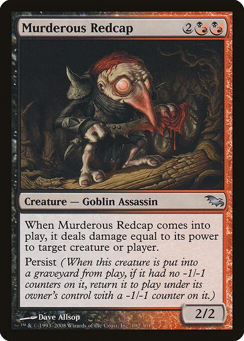 Murderous Redcap 192/301