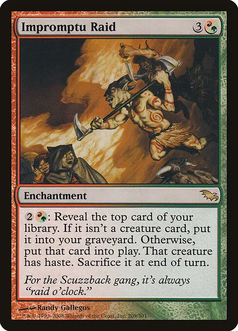 Impromptu Raid 209/301