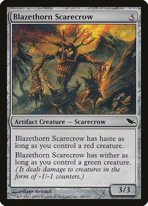 Blazethorn Scarecrow 246/301