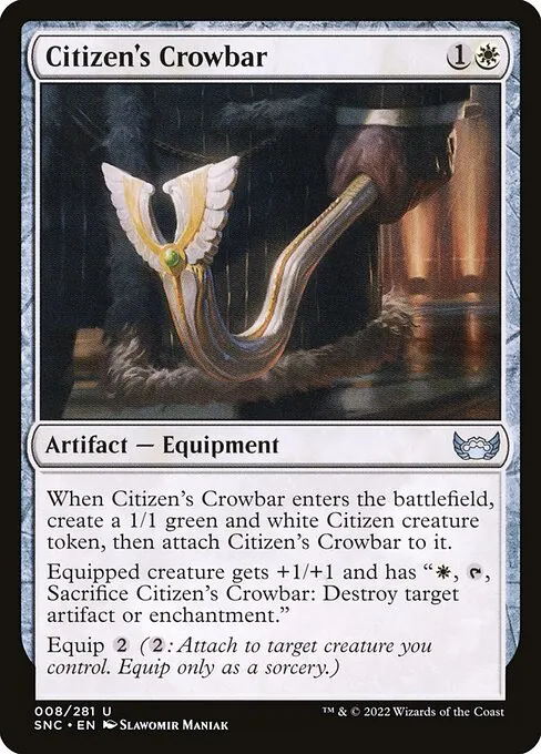 Citizen's Crowbar 008/281