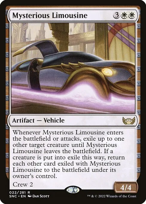 Mysterious Limousine 022/281