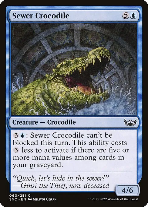 Sewer Crocodile 060/281