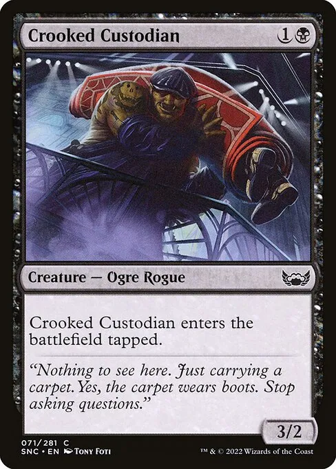 Crooked Custodian 071/281