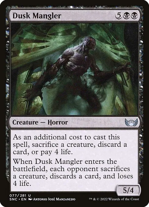 Dusk Mangler 077/281
