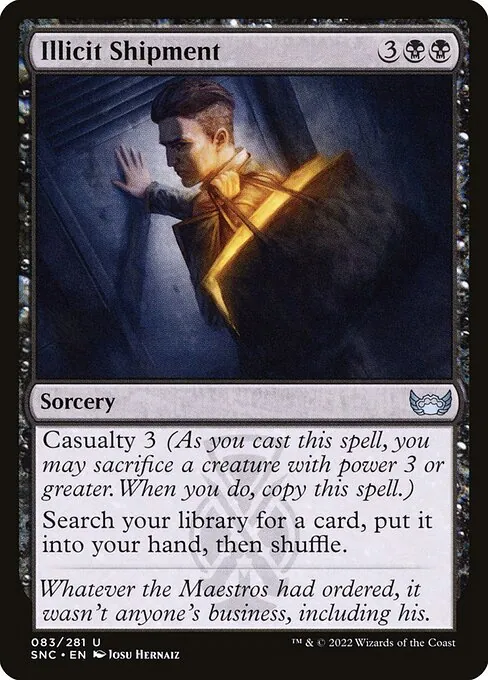 Illicit Shipment 083/281