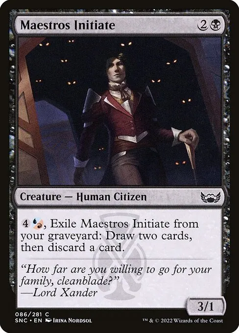 Maestros Initiate 086/281