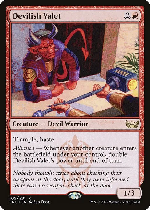 Devilish Valet 105/281