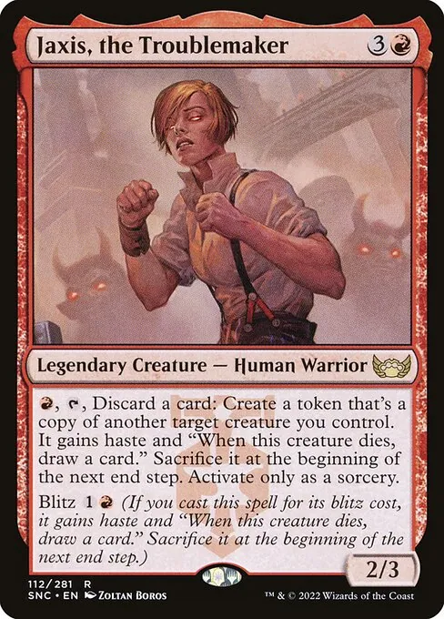 Jaxis, the Troublemaker 112/281