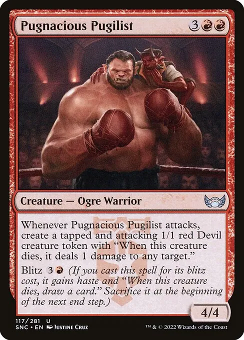 Pugnacious Pugilist 117/281