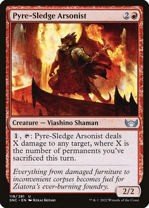 Pyre-Sledge Arsonist 118/281