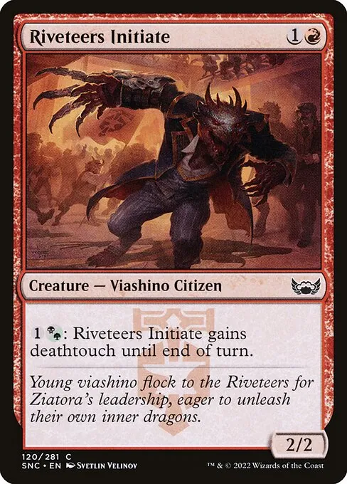 Riveteers Initiate 120/281