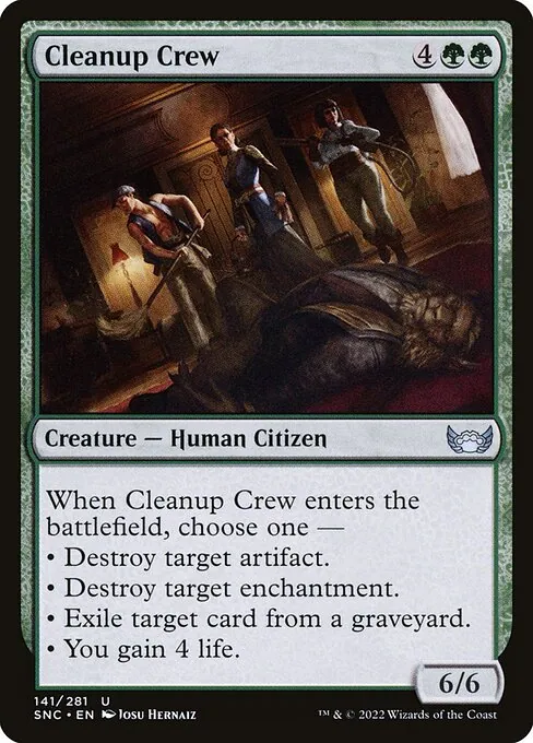 Cleanup Crew 141/281