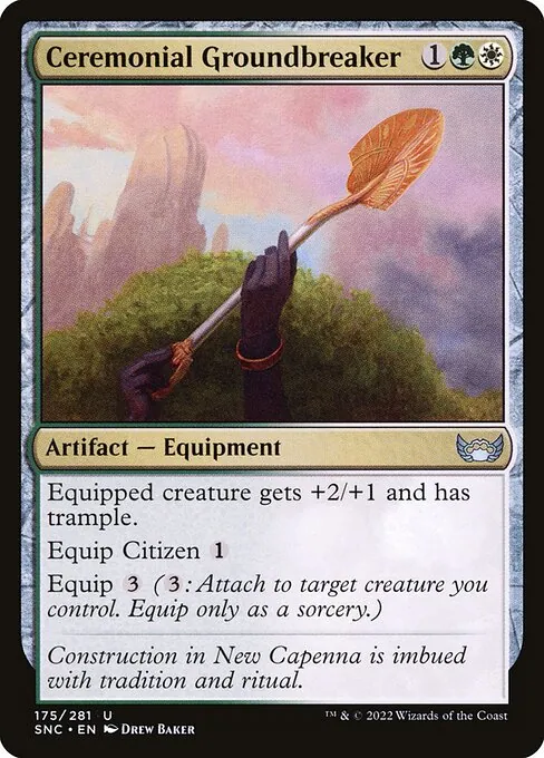 Ceremonial Groundbreaker 175/281