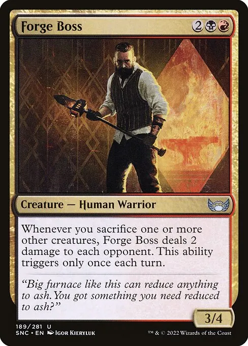 Forge Boss 189/281