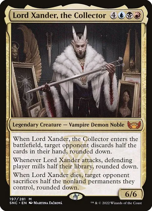 Lord Xander, the Collector 197/281