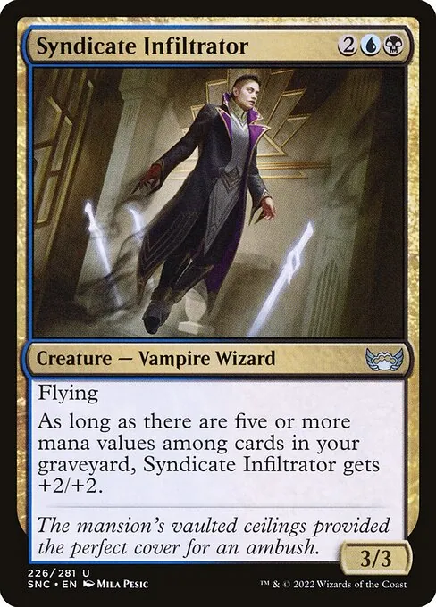 Syndicate Infiltrator 226/281