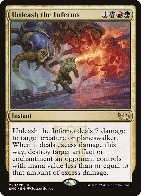 Unleash the Inferno 229/281