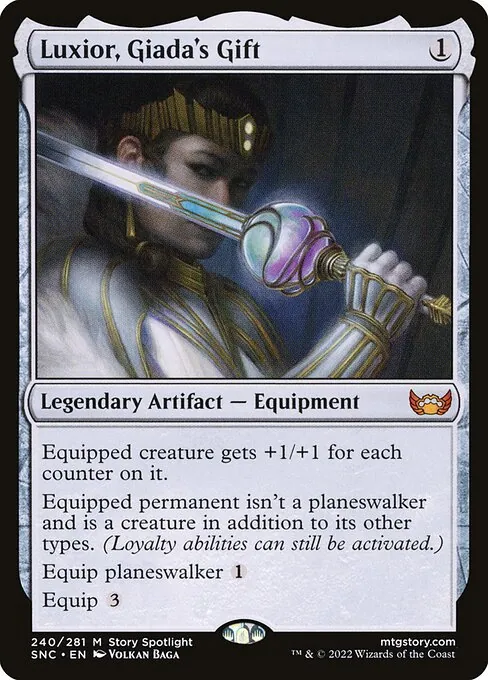 Luxior, Giada's Gift 240/281
