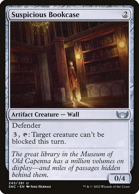 Suspicious Bookcase 245/281