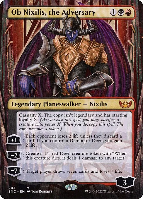 Ob Nixilis, the Adversary 284/281