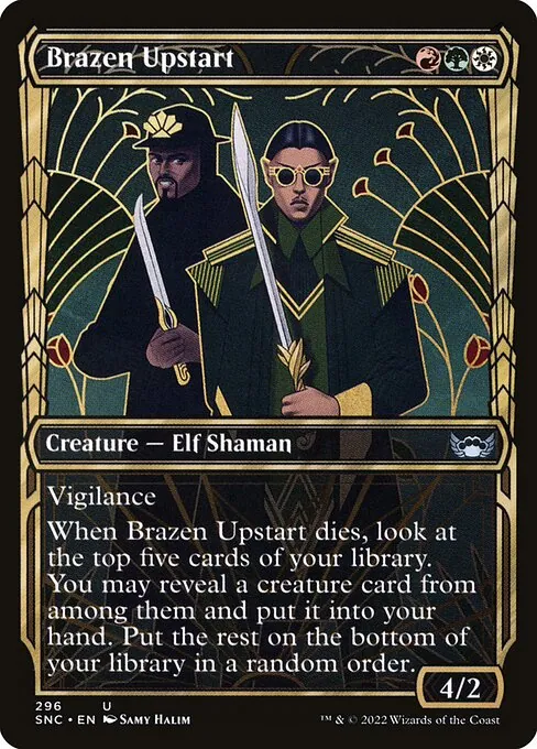 Brazen Upstart 296/281