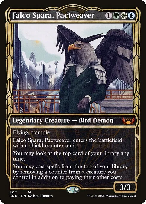 Falco Spara, Pactweaver 307/281