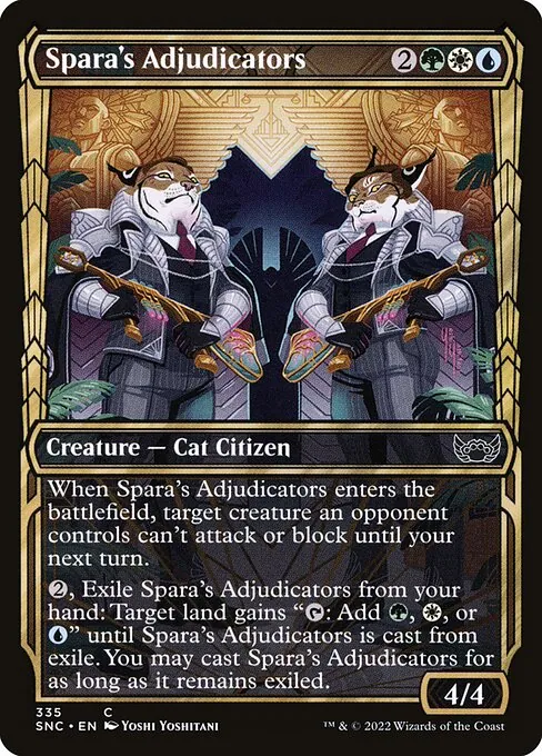 Spara's Adjudicators 335/281