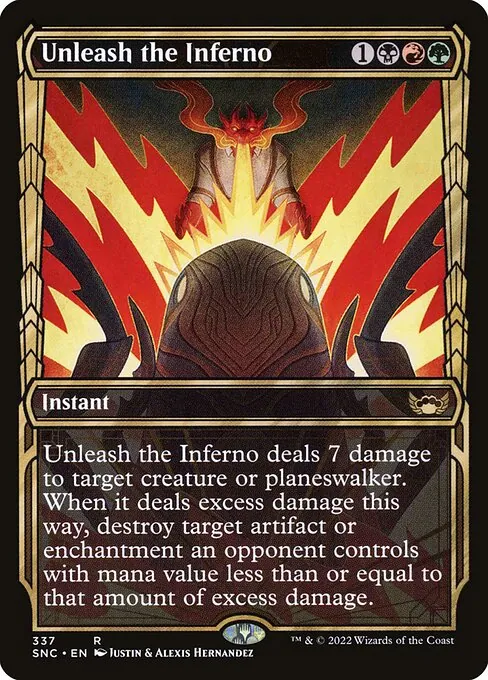 Unleash the Inferno 337/281