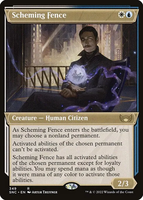Scheming Fence 349/281