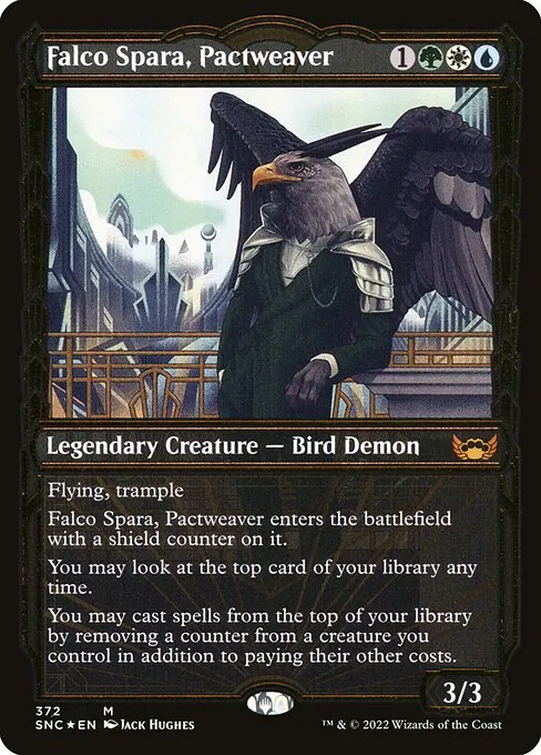 Falco Spara, Pactweaver 372/281